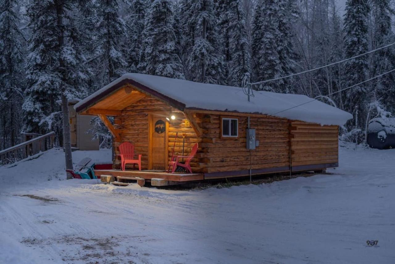 1 Bd. Deluxe Log Dry Cabin| Views Northern Lights! Fairbanks Exterior foto