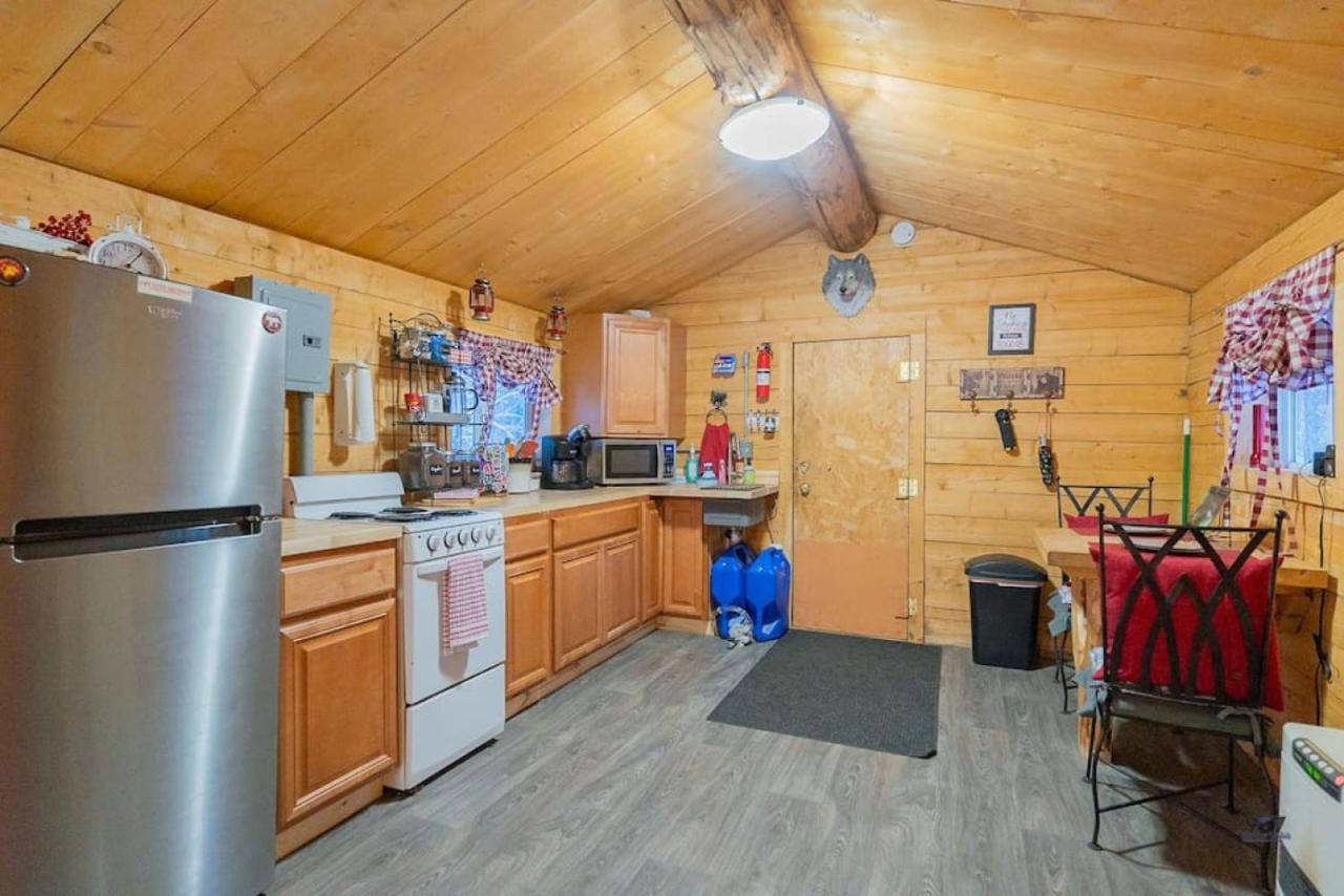 1 Bd. Deluxe Log Dry Cabin| Views Northern Lights! Fairbanks Exterior foto